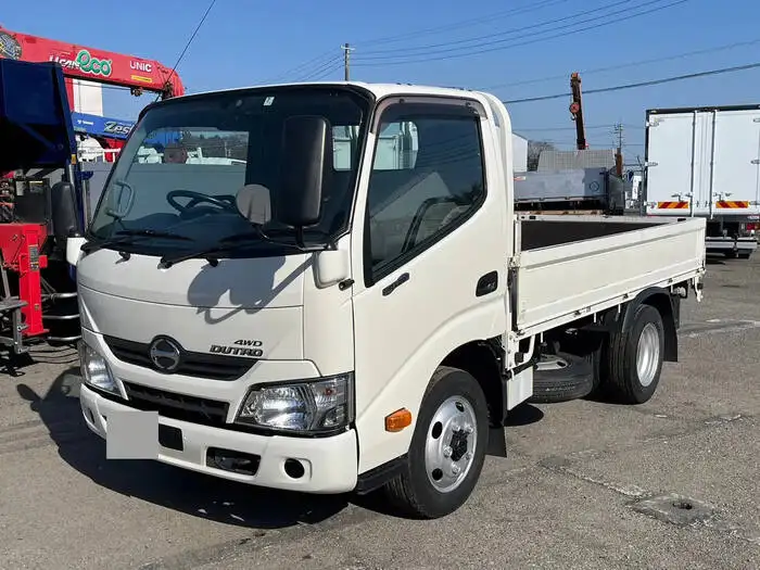 日野 デュトロ 小型 平ボディ TKG-XZC675M H30の中古トラック画像1