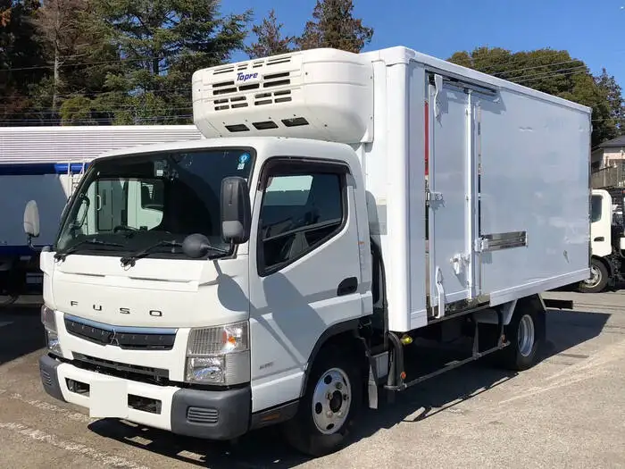 三菱 キャンター 小型 冷凍冷蔵 低温 床ステンの中古トラック画像1