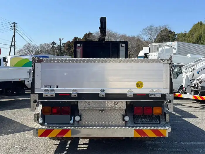 三菱 ファイター 中型/増トン クレーン付 床鉄板 アルミブロックの中古トラック画像4