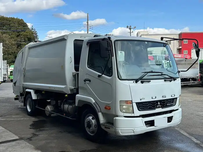 三菱 ファイター 中型/増トン パッカー車 プレス式 TKG-FK71Fの中古トラック画像2