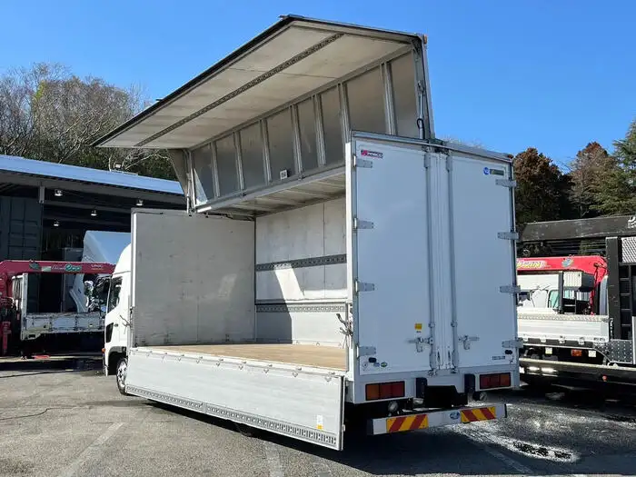 日野 レンジャー 中型/増トン ウイング エアサス ベッドの中古トラック画像12