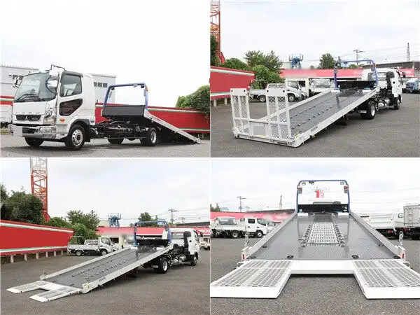 三菱 ファイター 中型/増トン 車両重機運搬 ラジコン ウインチの中古トラック画像8