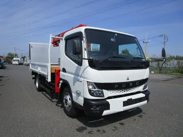 三菱 キャンター 小型 クレーン付 パワーゲート 4段の中古トラック画像2