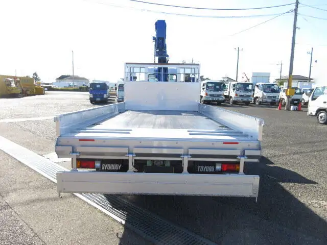 三菱 キャンター 小型 車両重機運搬 4段クレーン ラジコンの中古トラック画像6