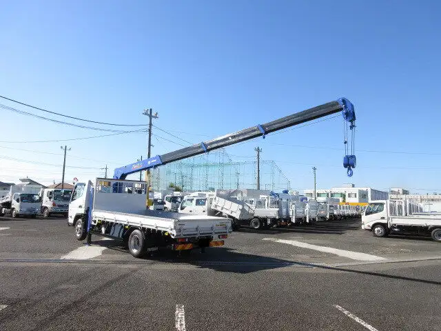 三菱 キャンター 小型 車両重機運搬 4段クレーン ラジコンの中古トラック画像11