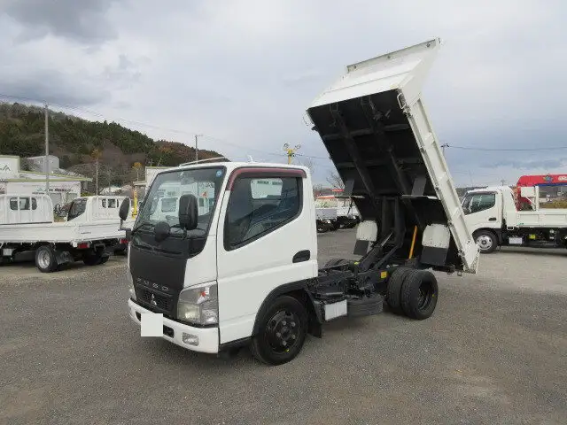 三菱 キャンター 小型 ダンプ PA-FE71BBD H18の中古トラック画像1