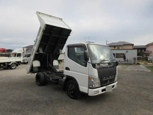 三菱 キャンター 小型 ダンプ PA-FE71BBD H18の中古トラック画像2