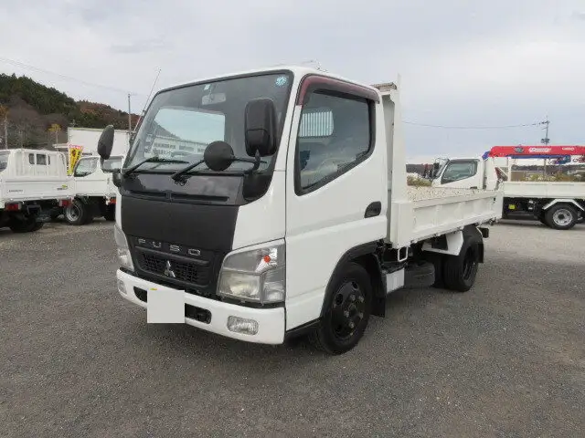 三菱 キャンター 小型 ダンプ PA-FE71BBD H18の中古トラック画像10