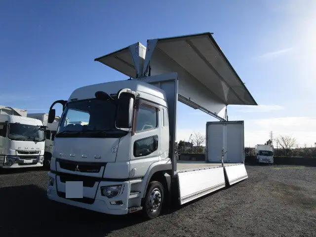 三菱 スーパーグレート 大型 ウイング ハイルーフ エアサス の中古トラック【車両No.162454】