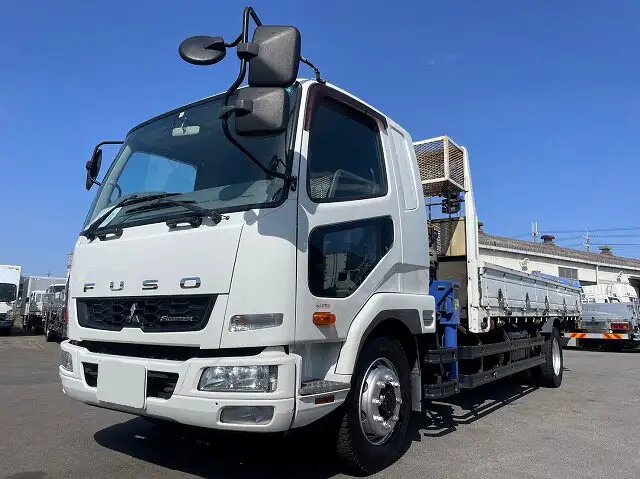 三菱 ファイター 中型/増トン クレーン付 エアサス 3段の中古トラック画像1