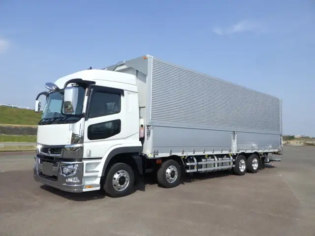 三菱 スーパーグレート 大型 ウイング パワーゲート ハイルーフ の中古トラック【車両No.162500】