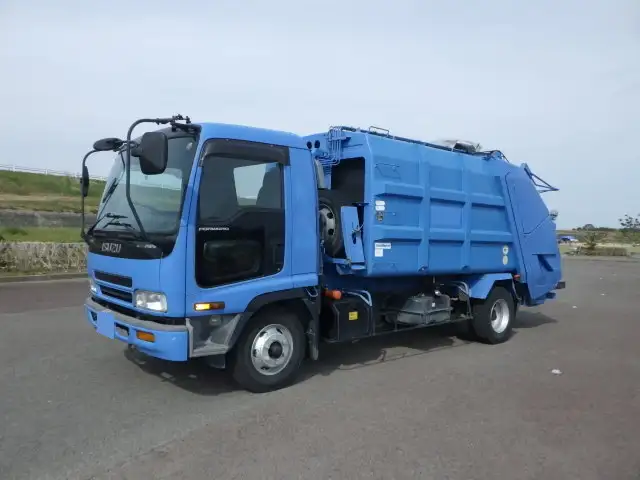 いすゞ フォワード 中型/増トン パッカー車 プレス式 KK-FRR35G4Sの中古トラック画像1