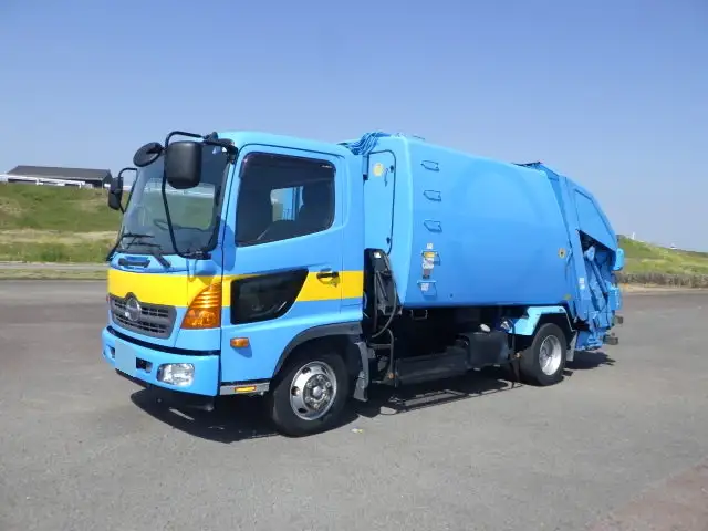 日野 レンジャー 中型/増トン パッカー車 プレス式 TKG-FC9JEAAの中古トラック画像1