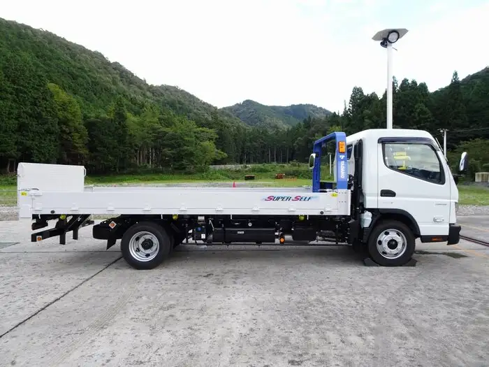 三菱 キャンター 小型 車両重機運搬 ラジコン ウインチの中古トラック画像3