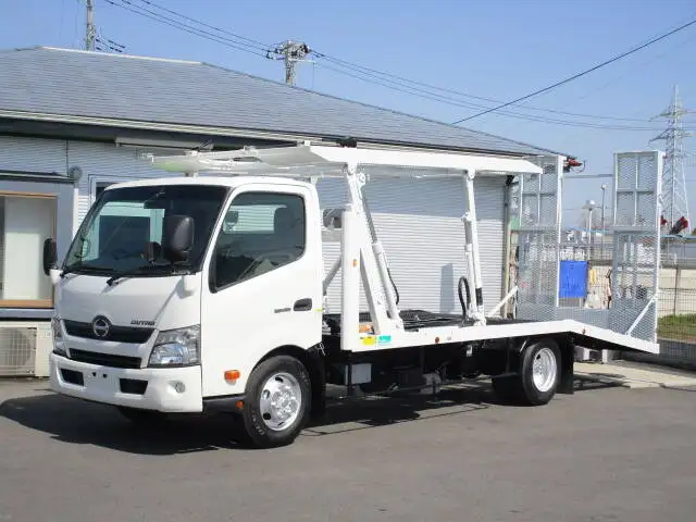 日野 デュトロ 小型 車両重機運搬 ウインチ TKG-XZU720Mの中古トラック画像1