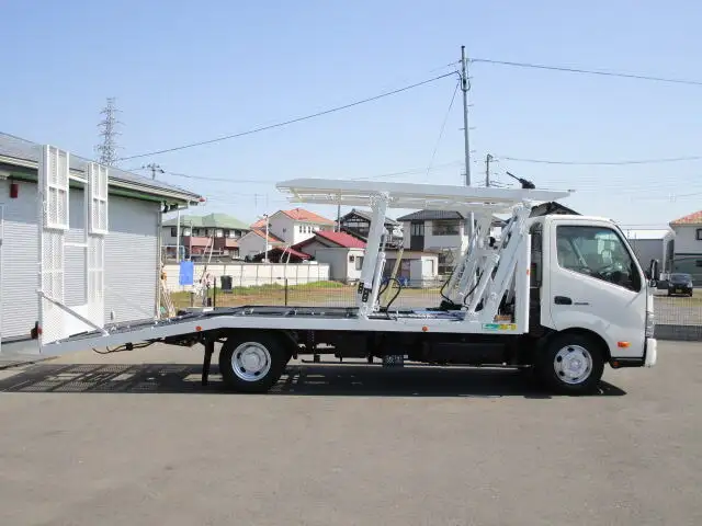 日野 デュトロ 小型 車両重機運搬 ウインチ TKG-XZU720Mの中古トラック画像3