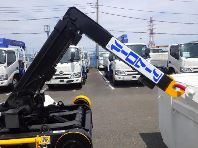 日野 デュトロ 小型 アームロール コンテナ付き ツインホイストの中古トラック画像9