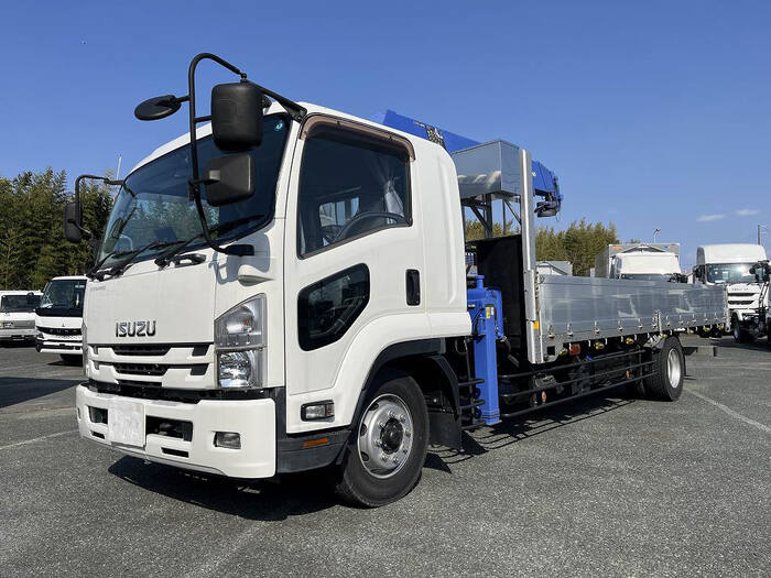 いすゞ フォワード 中型/増トン クレーン付 アルミブロック 5段 の中古トラック【車両No.162384】
