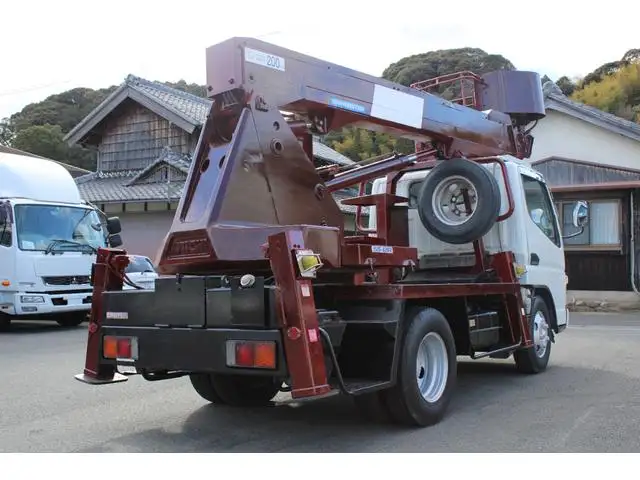 三菱 キャンター 小型 高所・建柱車 高所作業車 の中古トラック画像3