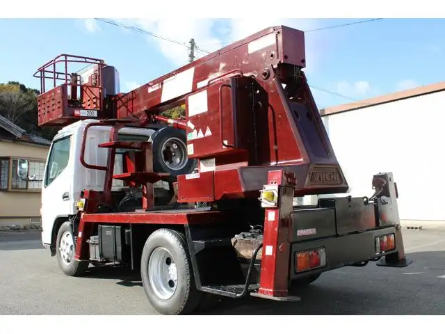 三菱 キャンター 小型 高所・建柱車 高所作業車 の中古トラック画像4