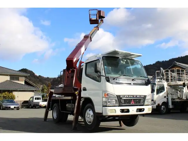 三菱 キャンター 小型 高所・建柱車 高所作業車 の中古トラック画像12