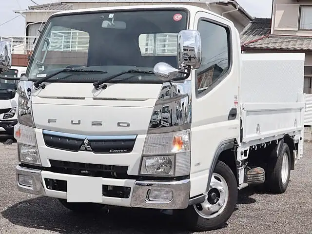 三菱 キャンター 小型 平ボディ パワーゲート 床鉄板 の中古トラック【車両No.162436】