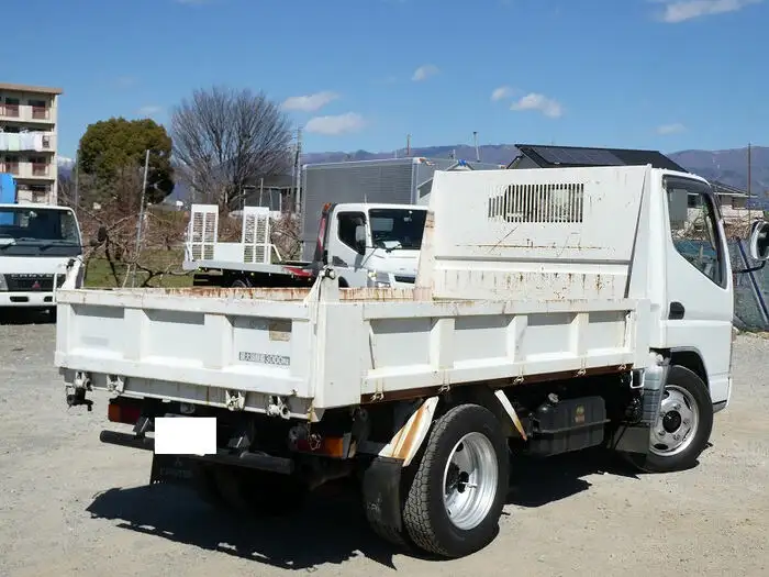 三菱 キャンター 小型 ダンプ PA-FE71DBD H18の中古トラック画像3