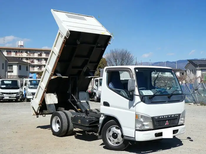 三菱 キャンター 小型 ダンプ PA-FE71DBD H18の中古トラック画像7