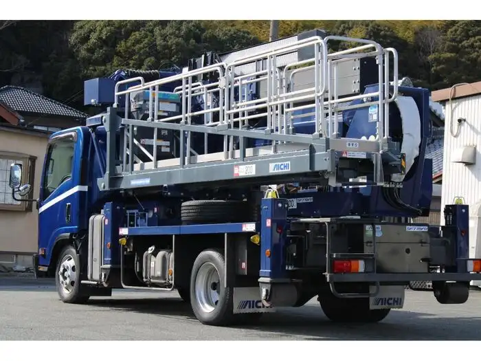 いすゞ エルフ 小型 高所・建柱車 建柱車 の中古トラック画像8