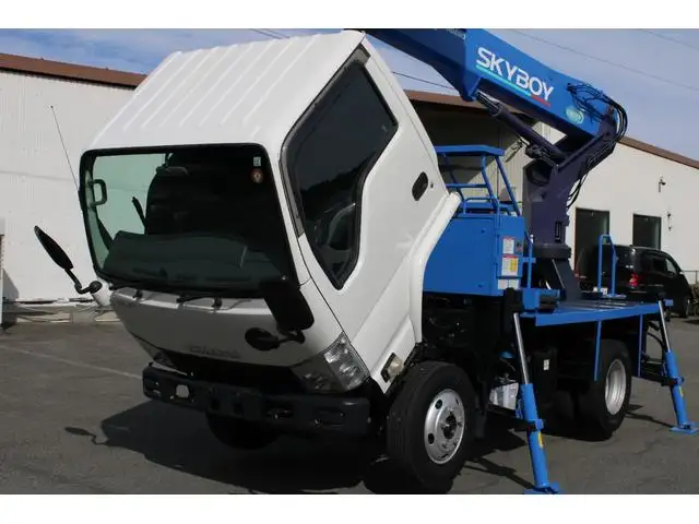 いすゞ エルフ 小型 高所・建柱車 高所作業車 電工仕様の中古トラック画像9