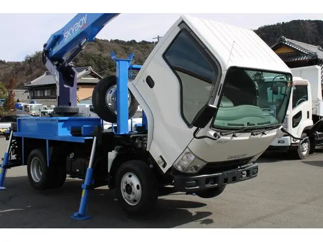 いすゞ エルフ 小型 高所・建柱車 高所作業車 電工仕様の中古トラック画像10