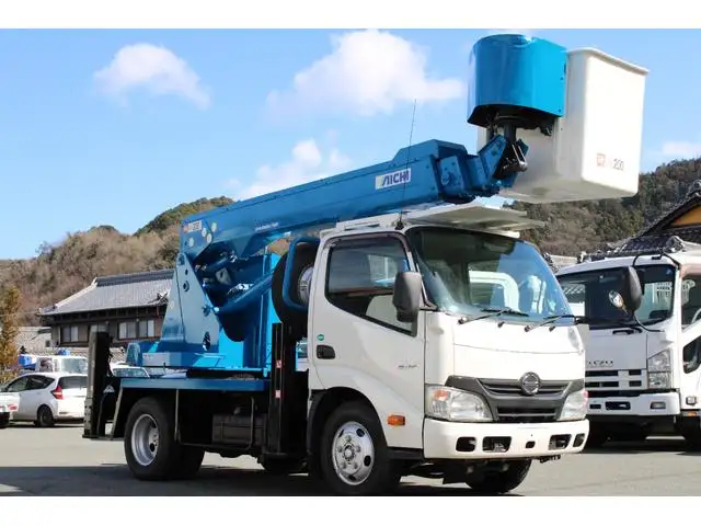 日野 デュトロ 小型 高所・建柱車 高所作業車 電工仕様の中古トラック画像2