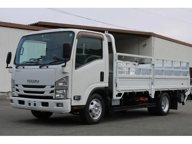 いすゞ エルフ 小型 平ボディ パワーゲート 床鉄板 の中古トラック【車両No.162316】