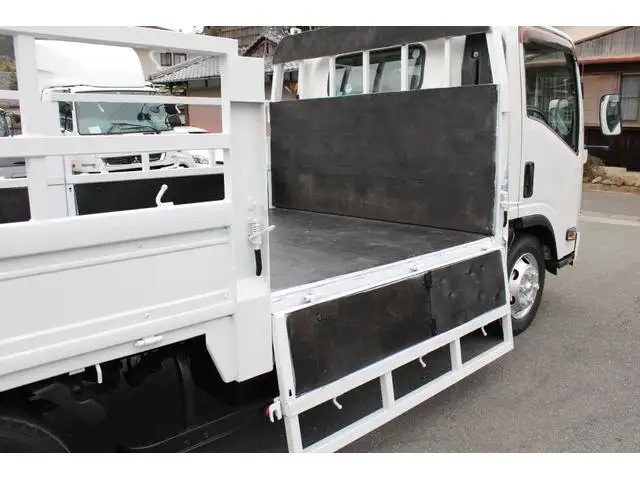 いすゞ エルフ 小型 平ボディ パワーゲート 床鉄板の中古トラック画像9
