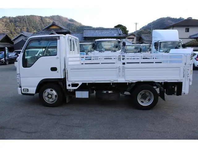 いすゞ エルフ 小型 平ボディ パワーゲート 床鉄板の中古トラック画像5