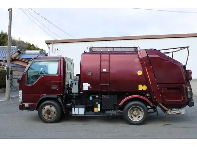 いすゞ エルフ 小型 パッカー車 巻き込み式 回転ダンプ式の中古トラック画像5