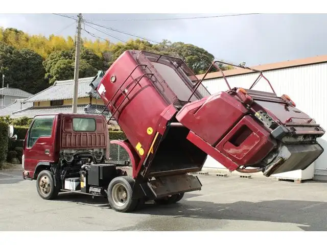 いすゞ エルフ 小型 パッカー車 巻き込み式 回転ダンプ式の中古トラック画像12
