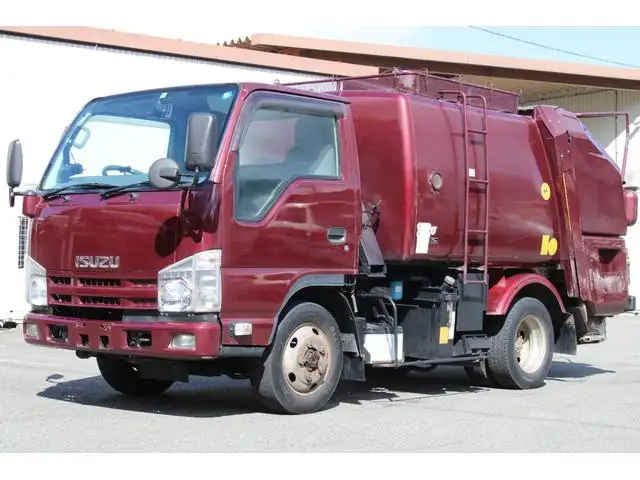 いすゞ エルフ 小型 パッカー車 巻き込み式 回転ダンプ式 の中古トラック【車両No.162231】