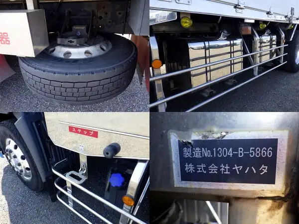 日野 プロフィア 大型 平ボディ 床鉄板 アルミブロックの中古トラック画像13