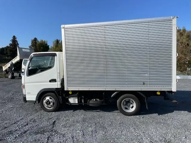 三菱 キャンター 小型 アルミバン  H29の中古トラック画像3