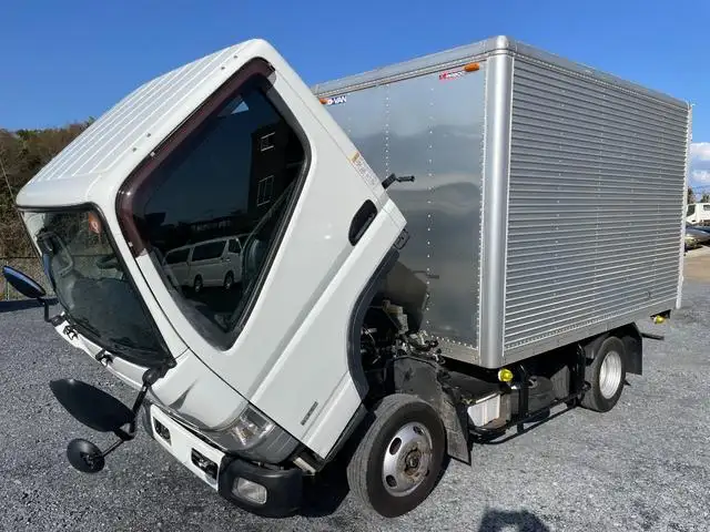 三菱 キャンター 小型 アルミバン  H29の中古トラック画像8