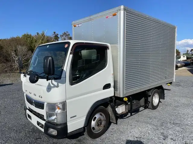 三菱 キャンター 小型 アルミバン  H29の中古トラック画像1