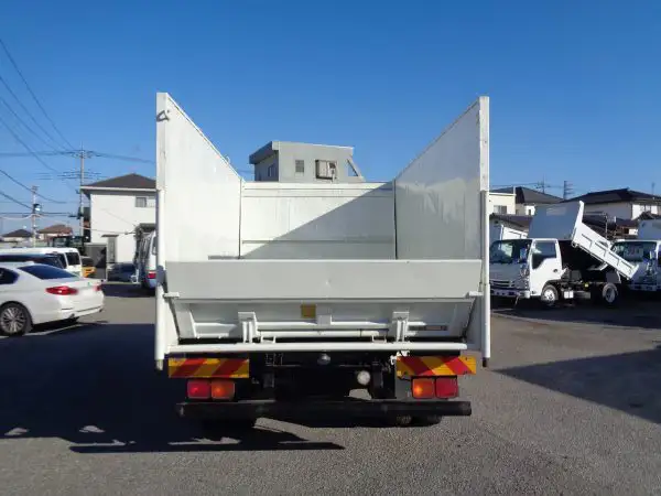 三菱 ファイター 中型/増トン ダンプ 土砂禁 Lゲートの中古トラック画像3