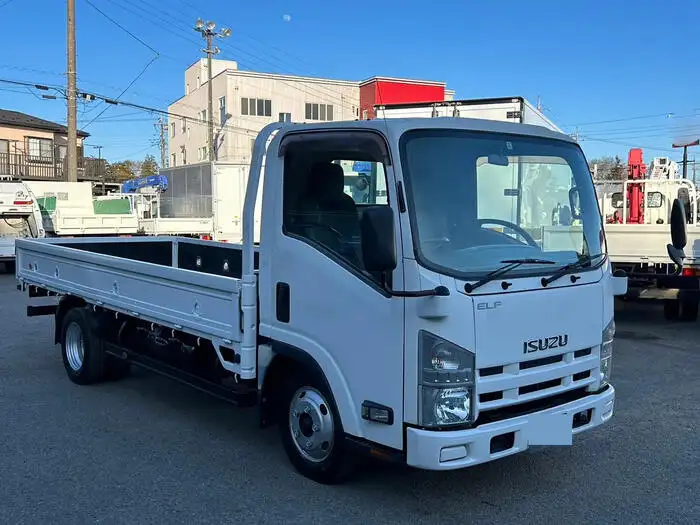いすゞ エルフ 小型 平ボディ SKG-NLR85AR H23の中古トラック画像2