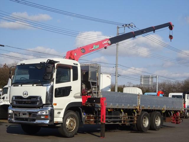 日産UD クオン 大型 クレーン付き(ユニック) エアサス 4段｜画像1