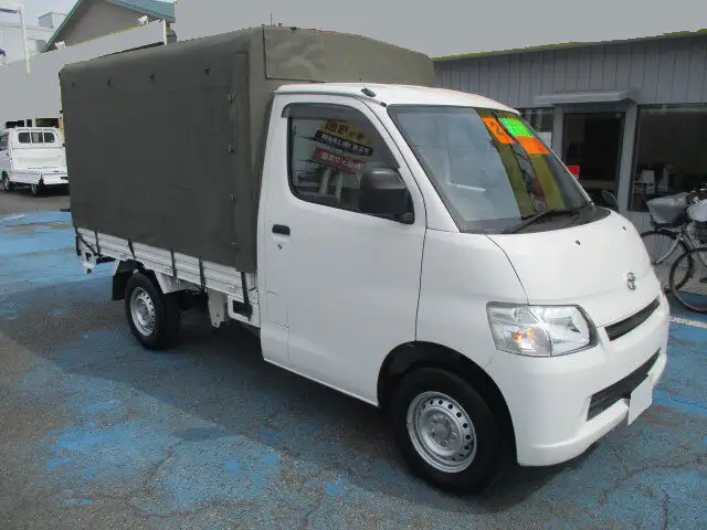 トヨタ ライトエース 小型 平ボディ 幌 DBF-S402Uの中古トラック画像2