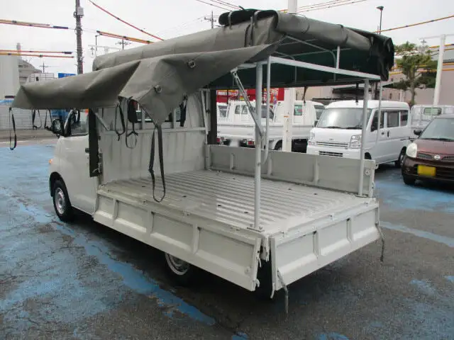 トヨタ ライトエース 小型 平ボディ 幌 DBF-S402Uの中古トラック画像7