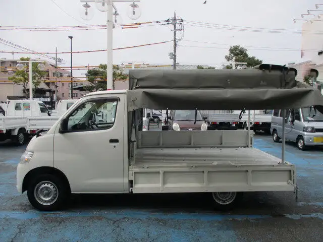 トヨタ ライトエース 小型 平ボディ 幌 DBF-S402Uの中古トラック画像8