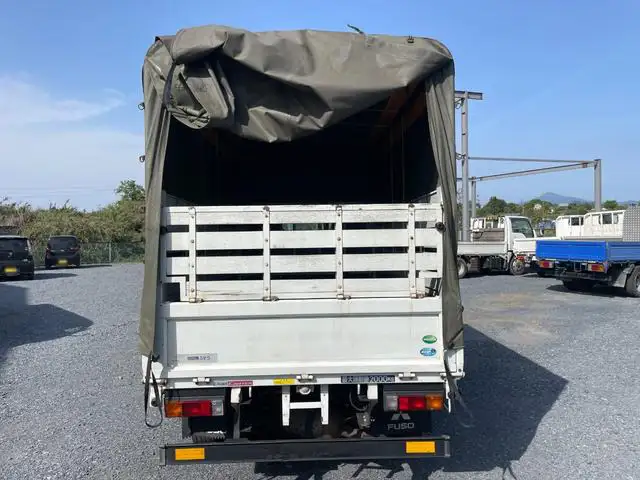 三菱 キャンター 小型 平ボディ 幌 の中古トラック画像6
