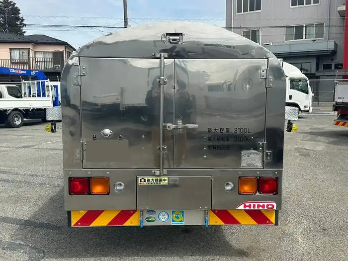 日野 レンジャー 中型/増トン タンク車 ローリー TKG-FC9JDAAの中古トラック画像4